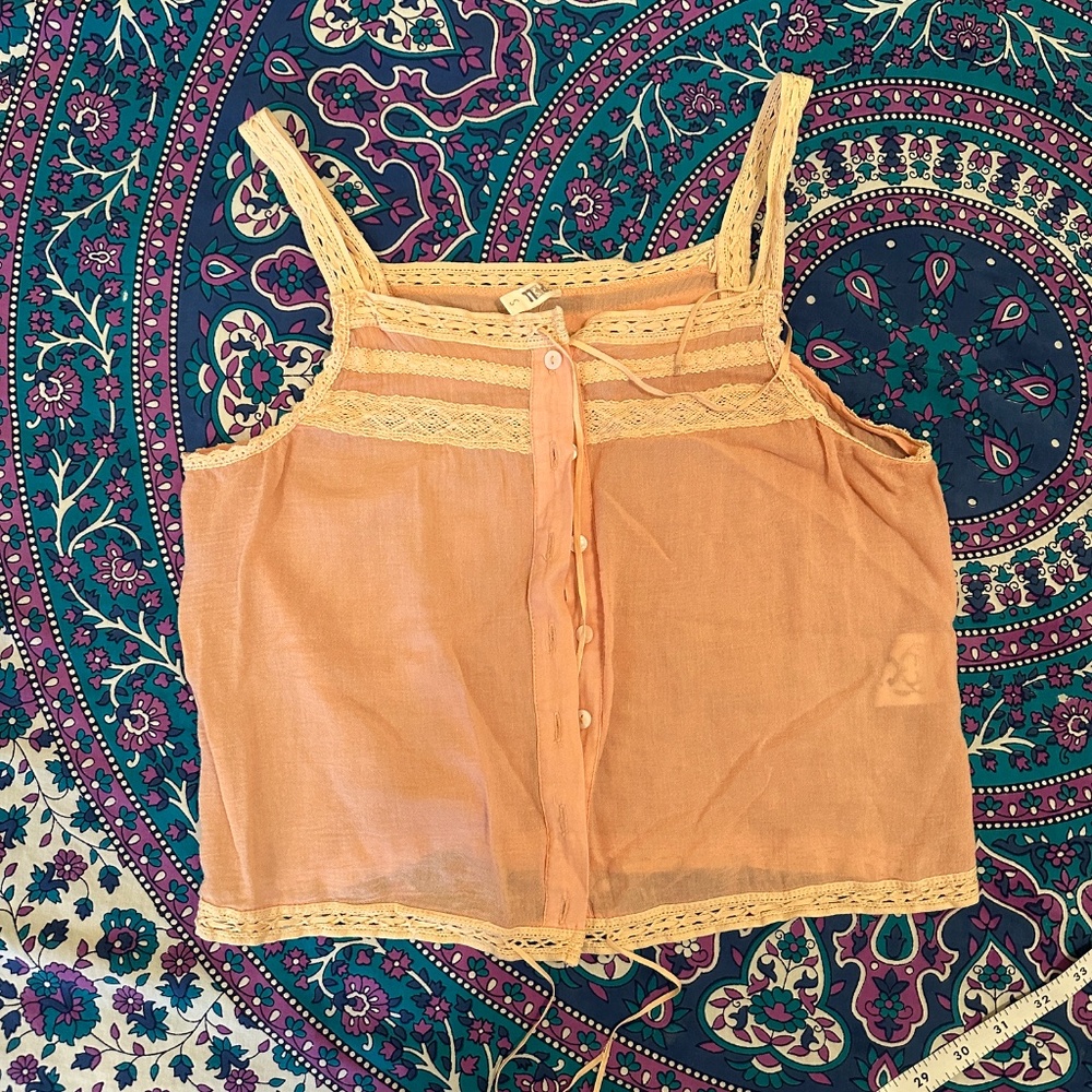 Spell and the Gypsy Prairie Peach Cami - Small - Picture 11 of 11